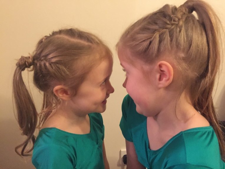 living arrows, siblings, dontcallmestepmummy, sisters, blended family, french plaits, braids